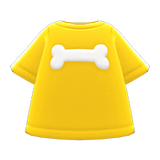 Bone Tee Animal Crossing New Horizons | ACNH Items - Nookmall