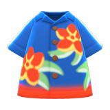 Bold Aloha Shirt Animal Crossing New Horizons | ACNH Items - Nookmall