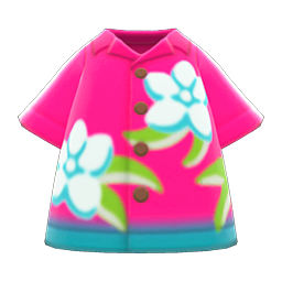 Bold Aloha Shirt Animal Crossing New Horizons | ACNH Items - Nookmall