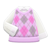Argyle Vest Animal Crossing New Horizons | ACNH Items - Nookmall