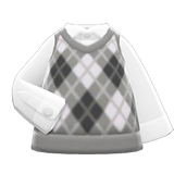 Argyle Vest Animal Crossing New Horizons | ACNH Items - Nookmall