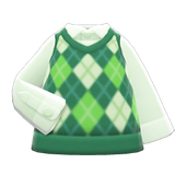 Argyle Vest Animal Crossing New Horizons | ACNH Items - Nookmall