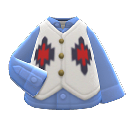 Chimayo Vest Animal Crossing New Horizons | ACNH Items - Nookmall