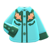 Cowboy Shirt Animal Crossing New Horizons | ACNH Items - Nookmall