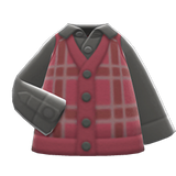 Checkered Sweater Vest Animal Crossing New Horizons | ACNH Items - Nookmall