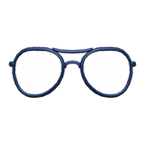 Double-Bridge Glasses