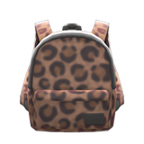 Leopard-Print Backpack Animal Crossing New Horizons | ACNH Items - Nookmall