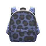 Leopard-Print Backpack Animal Crossing New Horizons | ACNH Items - Nookmall