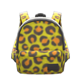 Leopard-Print Backpack Animal Crossing New Horizons | ACNH Items - Nookmall
