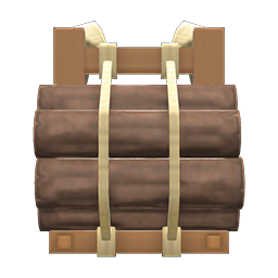 Log Pack Animal Crossing New Horizons | ACNH Items - Nookmall