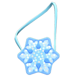 Snowflake Pochette Animal Crossing New Horizons | ACNH Items - Nookmall