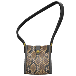 Python-Print Shoulder Bag Animal Crossing New Horizons | ACNH Items - Nookmall