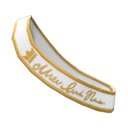 Prom Sash Animal Crossing New Horizons | ACNH Items - Nookmall