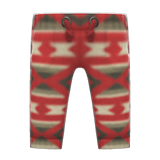 Geometric-Print Pants