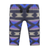 Geometric-Print Pants