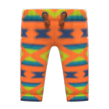Geometric-Print Pants