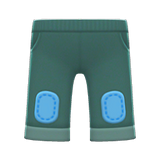Patched-Knee Pants
