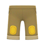 Patched-Knee Pants