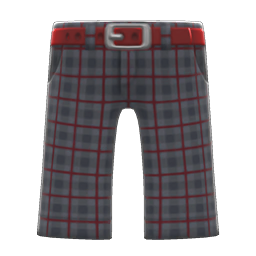 Checkered School Pants