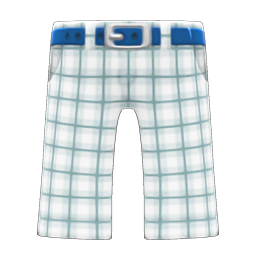 Checkered School Pants