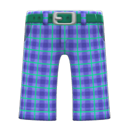 Checkered School Pants