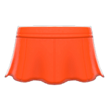 Pleather Flare Skirt
