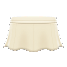 Pleather Flare Skirt
