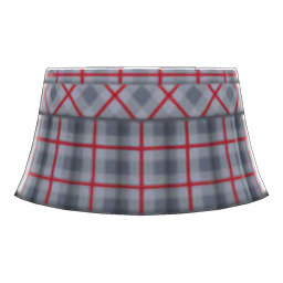 Checkered School Skirt