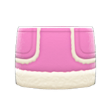 Faux-Shearling Skirt