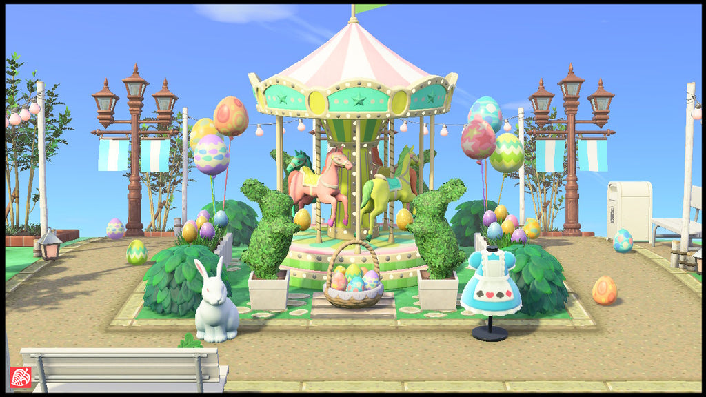 Bunny Theme Park Entrance