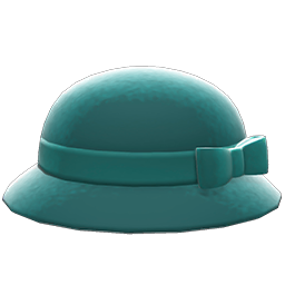 Bowler Hat With Ribbon