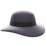 Wide-Brim Straw Hat