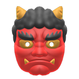 Horned-Ogre Mask