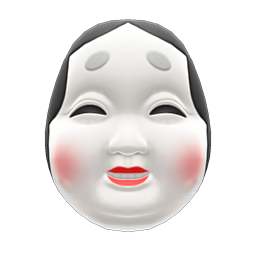 Okame Mask
