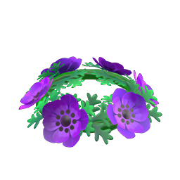 Purple Windflower Crown DIY Recipe