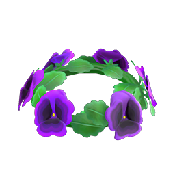 Purple Pansy Crown DIY Recipe