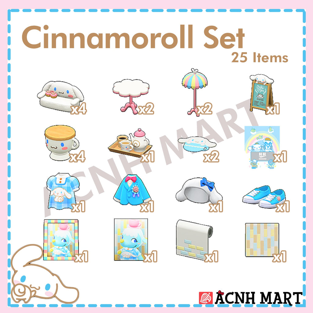Cinnamoroll Set