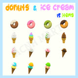 Donuts and Ice Cream
