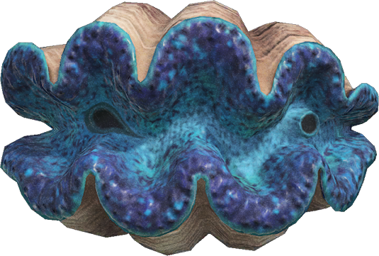 Gigas Giant Clam Animal Crossing New Horizons | ACNH Critter - Nookmall