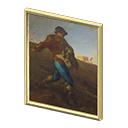 Moody Painting Animal Crossing New Horizons | ACNH Critter - Nookmall