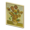 Flowery Painting Animal Crossing New Horizons | ACNH Critter - Nookmall