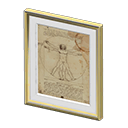 Academic Painting Animal Crossing New Horizons | ACNH Critter - Nookmall