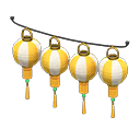Festival-Lantern Set Animal Crossing New Horizons | ACNH Items - Nookmall