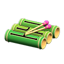 Bamboo Drum Animal Crossing New Horizons | ACNH Critter - Nookmall