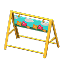 Safety Barrier Animal Crossing New Horizons | ACNH Critter - Nookmall