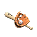 Baseball Set Animal Crossing New Horizons | ACNH Critter - Nookmall