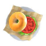 Buy Tomato Bagel Sandwich DIY Animal Crossing New Horizons | ACNH Items - Nookmall