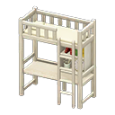 Loft Bed With Desk Animal Crossing New Horizons | ACNH Critter - Nookmall