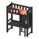 Loft Bed With Desk Animal Crossing New Horizons | ACNH Critter - Nookmall