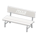 Plastic Bench Animal Crossing New Horizons | ACNH Critter - Nookmall
